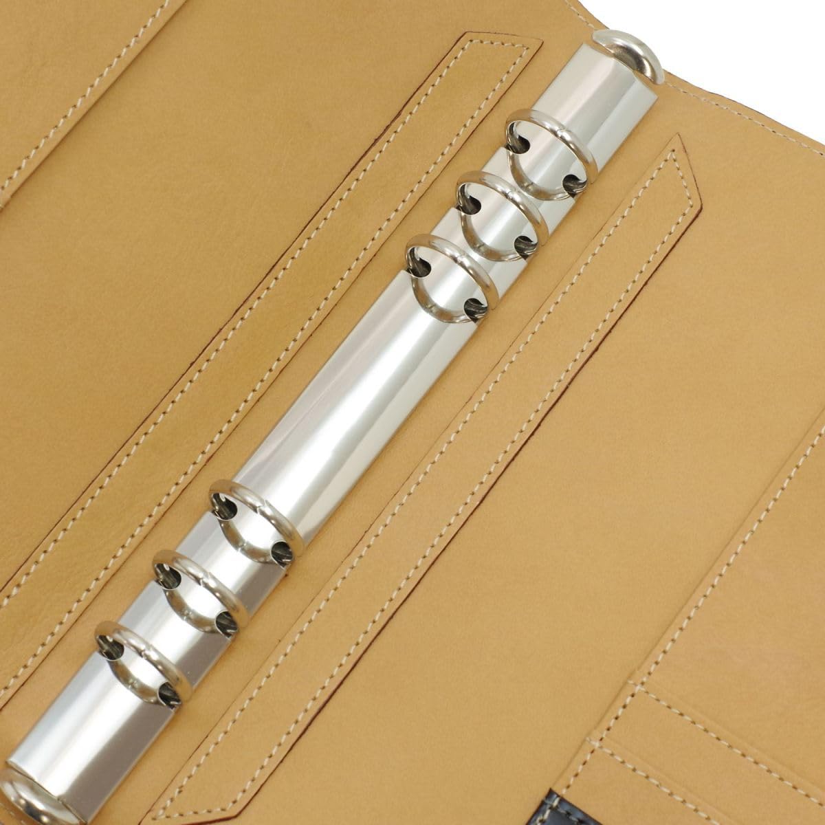 Amazon.co.jp: A5 システム手帳 コードバン リング径20mm
