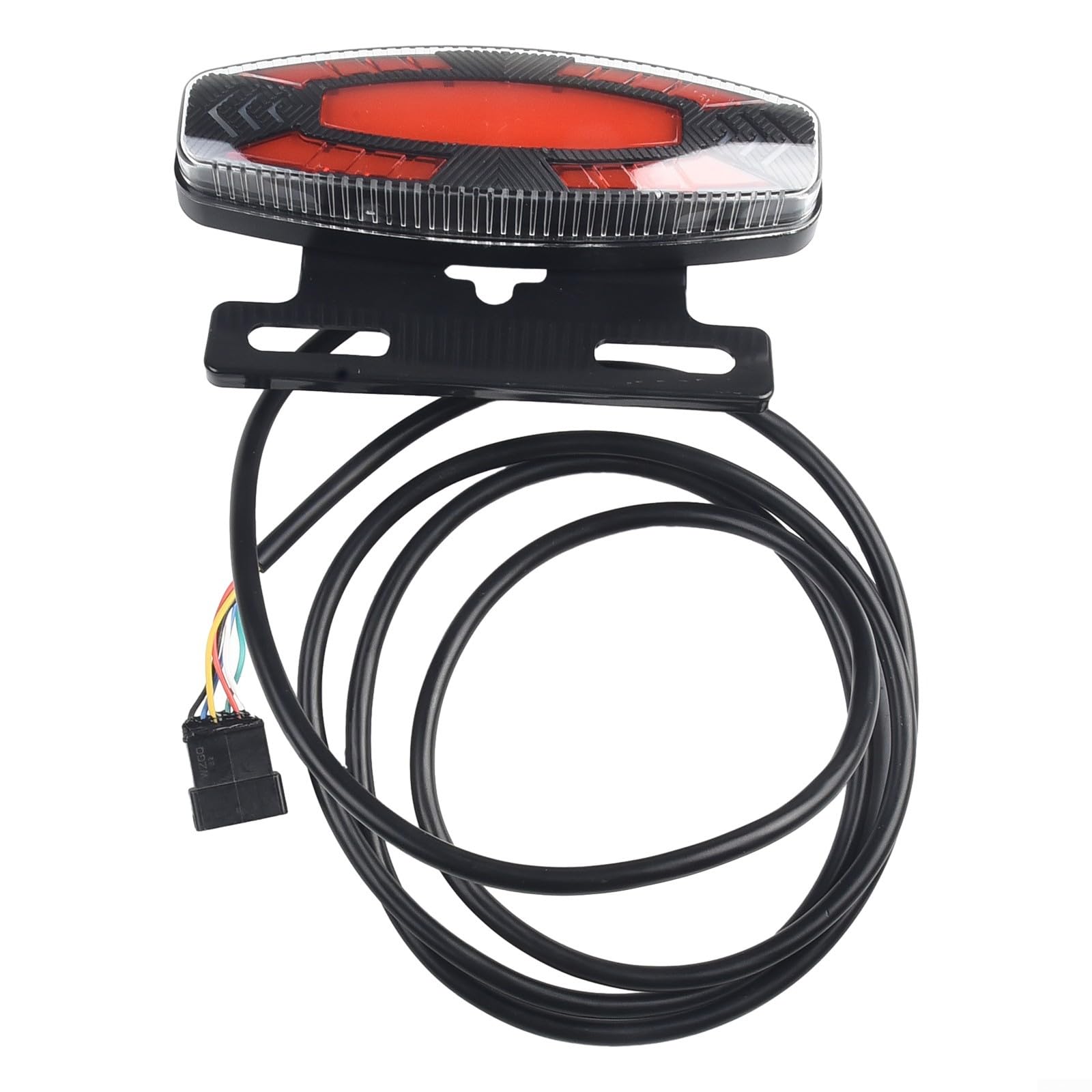 Juego de luces de bicicleta eléctrica de 36 V 48 V con señal de giro y función de freno para actualización de iluminación trasera delantera eléctrica