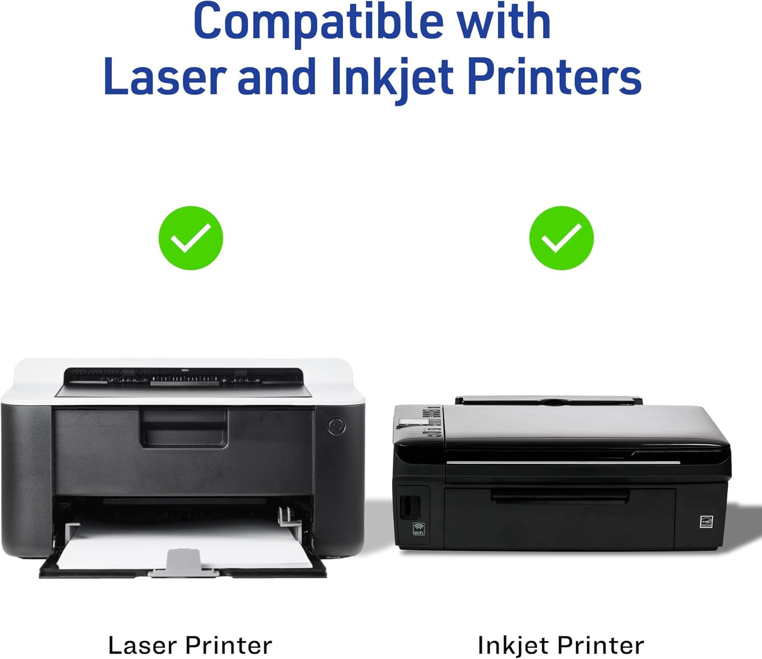 Avery Printable Rectangular Labels, Sure Feed Technology, 2" x 3", Matte White, Permanent Adhesive, Laser/Inkjet Printable, 200 Blank Labels, Great for Product Merchandising, Stickers, and More (5619) - Image 7