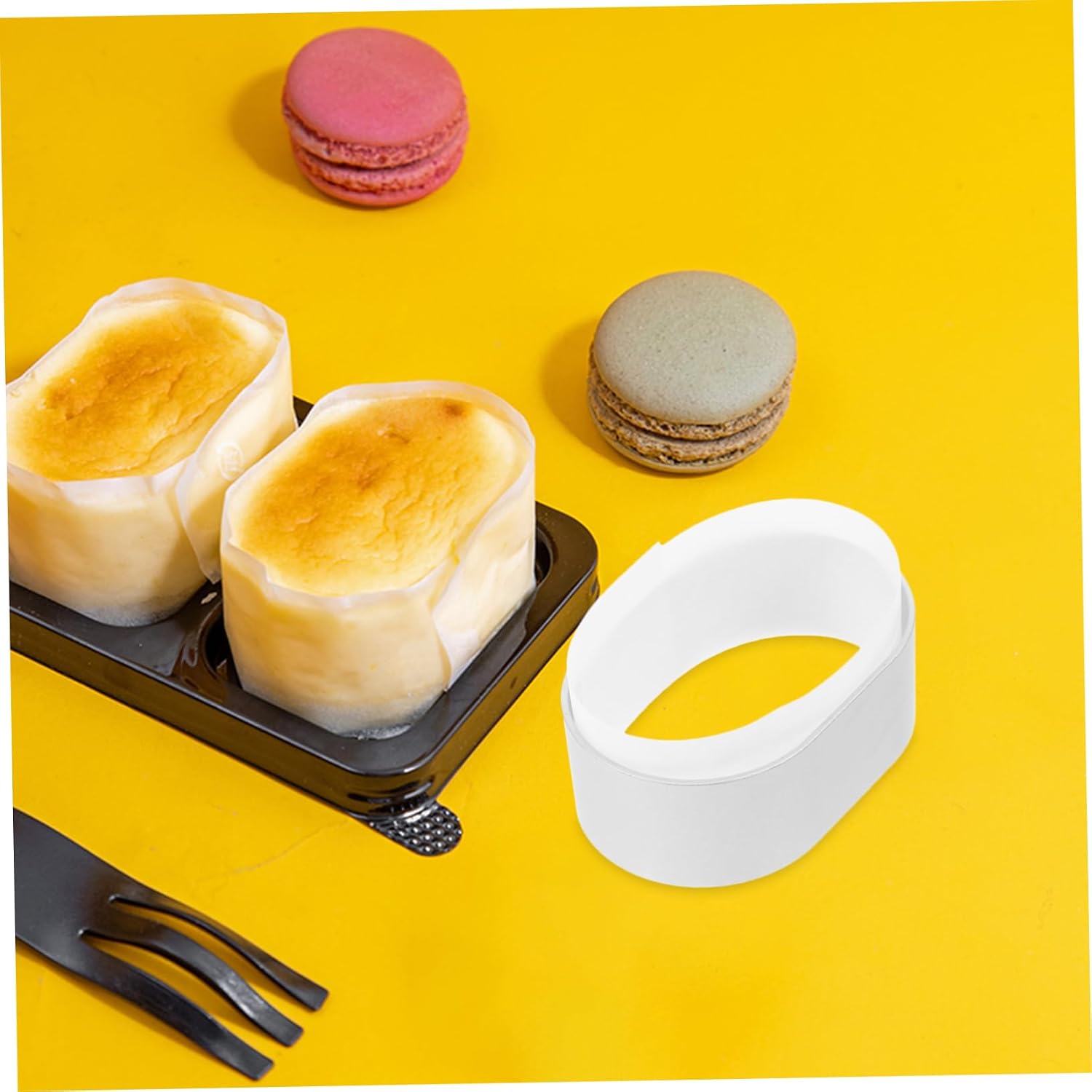 1set Oval Cake Baking with Wrapping Non-stick High-temperature for Unique