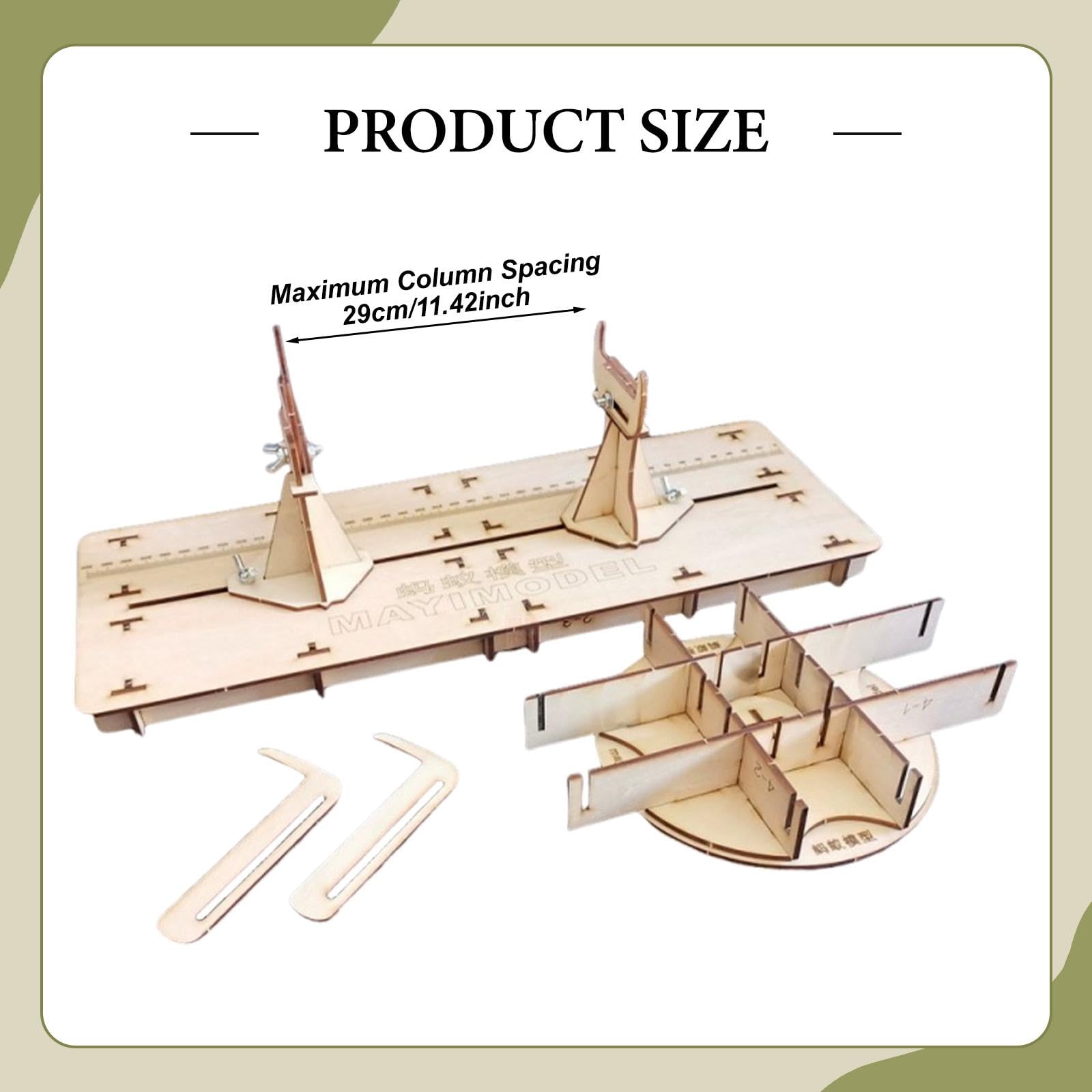 Base para Maquetas de Barcos Soporte para Maquetas de Barcos