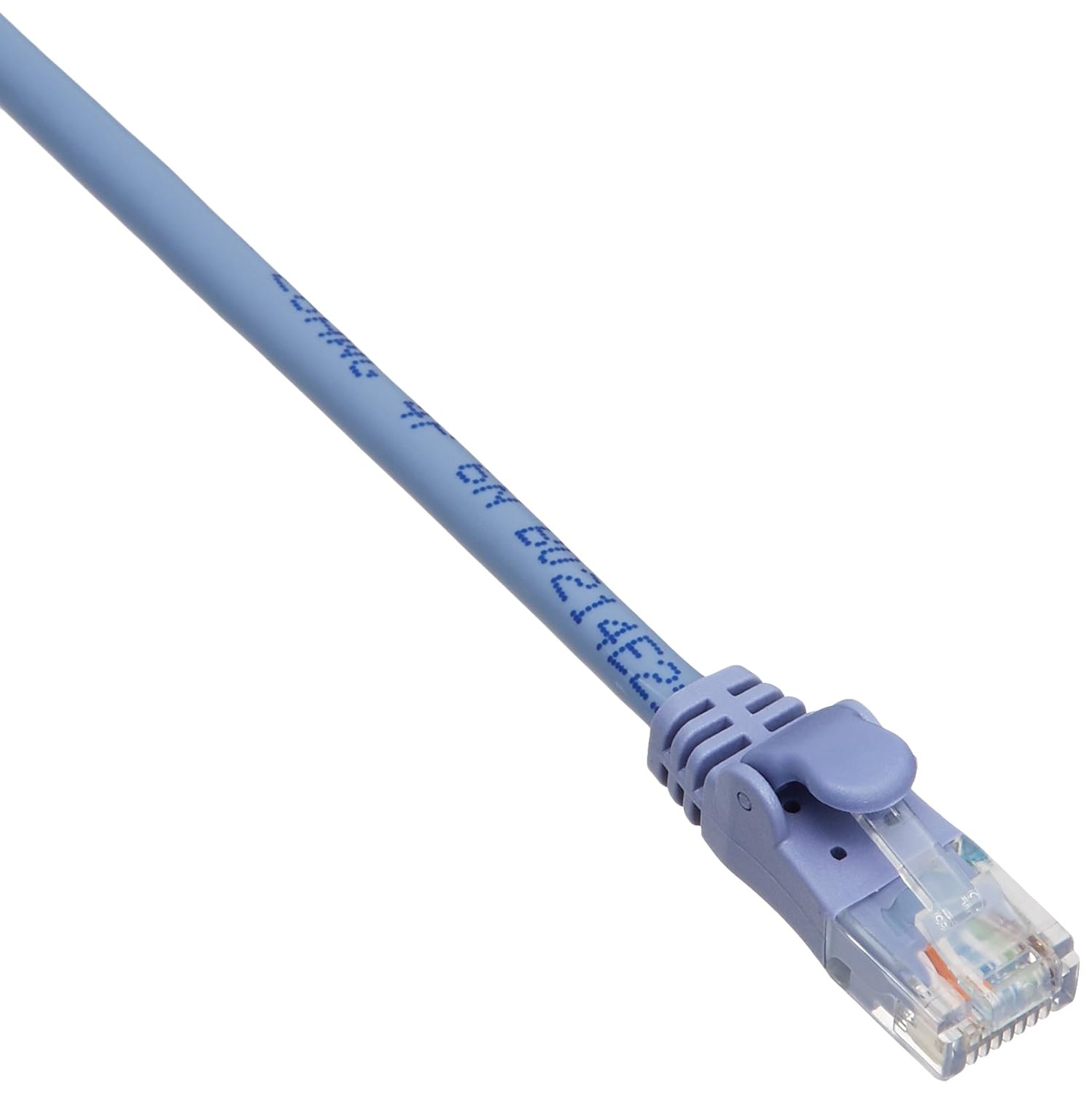 Elecom LD-GPN/BU50 CAT6 LAN Cable, 164.0 ft (50 m), Connector With Tab Breakage Prevention, Standard, Blue