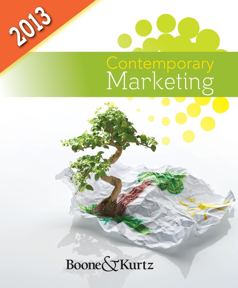 CourseMate for Boone/Kurtz’s Contemporary Marketing, 2013 Update, 15th Edition