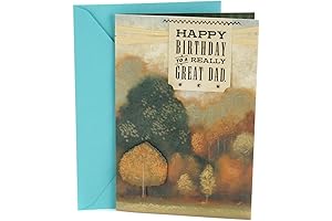 Hallmark Birthday Card for Dad (Autumn Landscape)