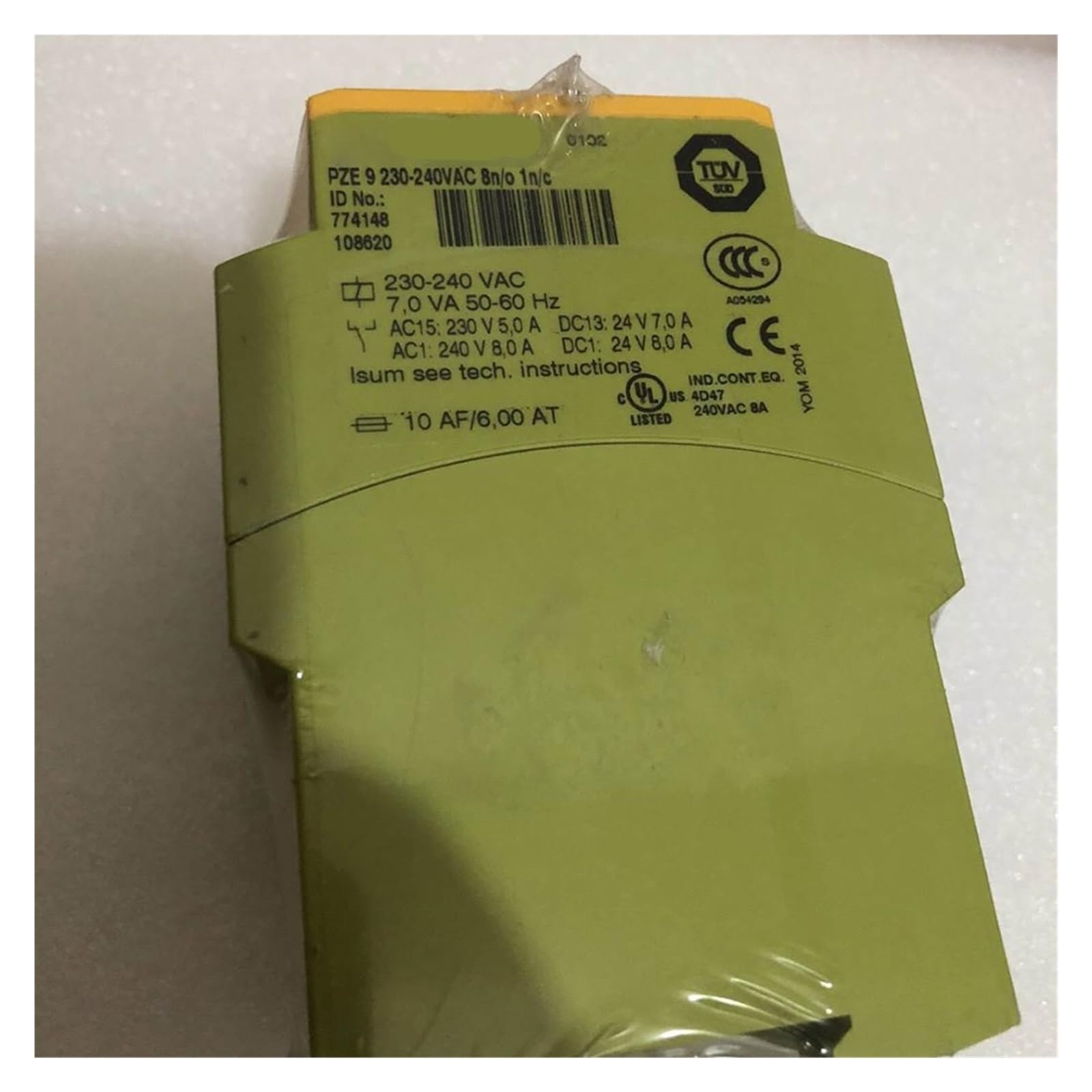 NACODLUL PZE 9 230-240VAC 8n/o 1n/c 774148 Relay Control Module
