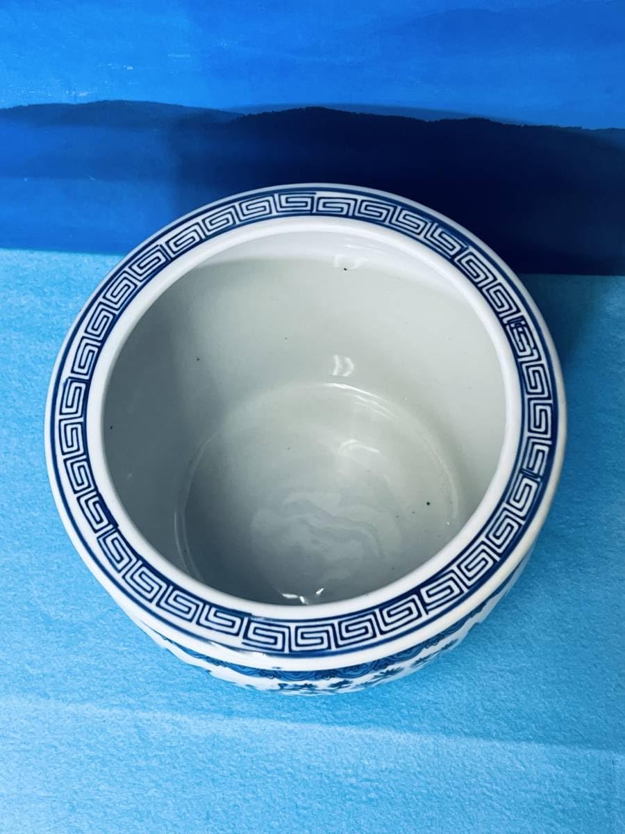 Amazon.co.jp: 陶器製 魚缶 金魚 金魚鉢 メダカ ブーム 観賞用