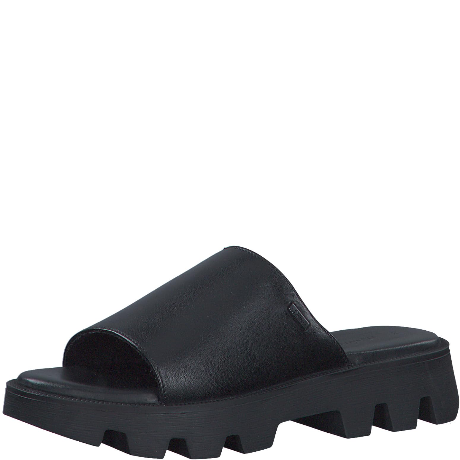 s.Oliver Women's 5-27201-42 Slide Sandal, Black, 6 UK