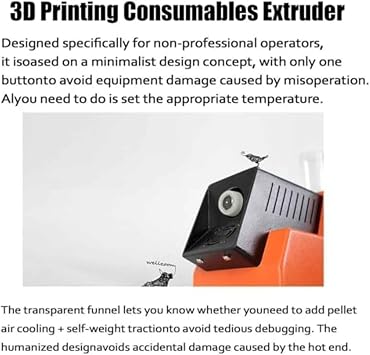 Desktop Extruder, Adjustable Speed 3d Printer Filament Extruder & Recycler Machine - 300-650mm/Min With Dual Extrusion Molds (1.75mm & 3mm) For Efficient Filament Production And Recycling A
