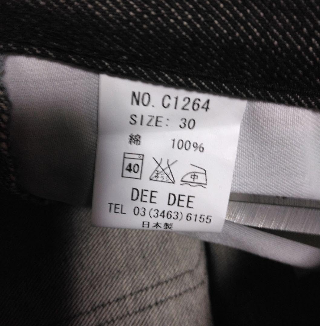 渋谷DEE DEE ナローベル 黒 30インチ 新品 未着用 未裾上げ 渋谷DEE DEE ナローベル 黒 30インチ 新品 未着用 未裾上げ