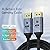 LAN-SAINTKAY 8K 4K Displayport Cable 1.4 6ft,32.4Gbps DP1.4 Cable, Braided Display Port 1.4 Cord for Computer,Gaming Monitor, 8K@60Hz, 4K@144Hz, 2K@240Hz,HBR3 Support, HDR, HDCP 2.2, FreeSync G-Sync