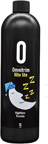 OmniTrim Nite Lite Suplemento dietético - Fórmula nocturna, 15 onzas