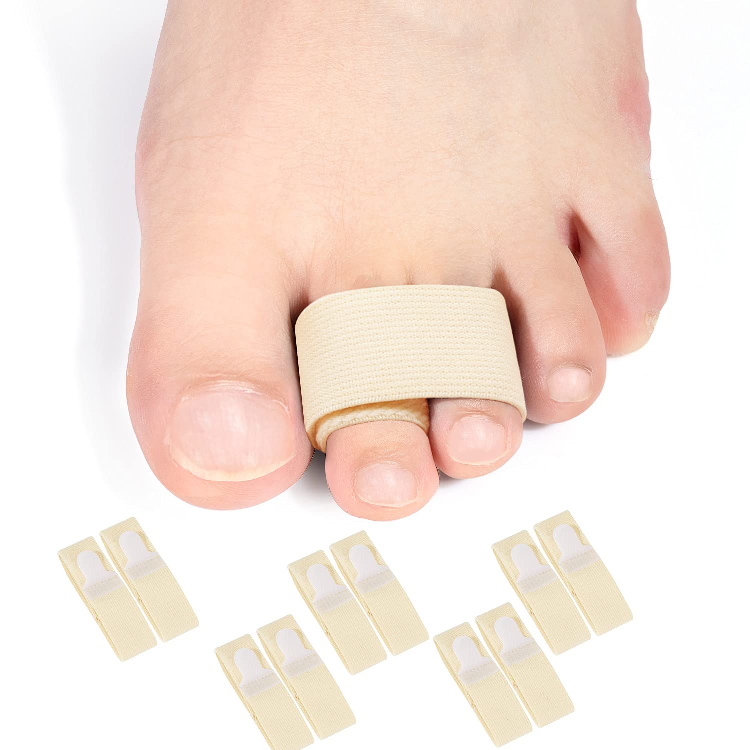 Buy Kimihome Toe Splints, 10 Packs of Toe Tapes, Toe Corrector for Overlapping Toe, Hammer Toe