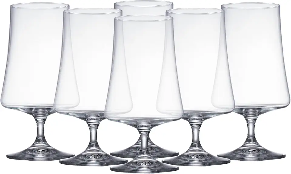 Jogo De 6 Taças para Cerveja - Xtra - Cristal Ecológico - 380Ml - Full Fit