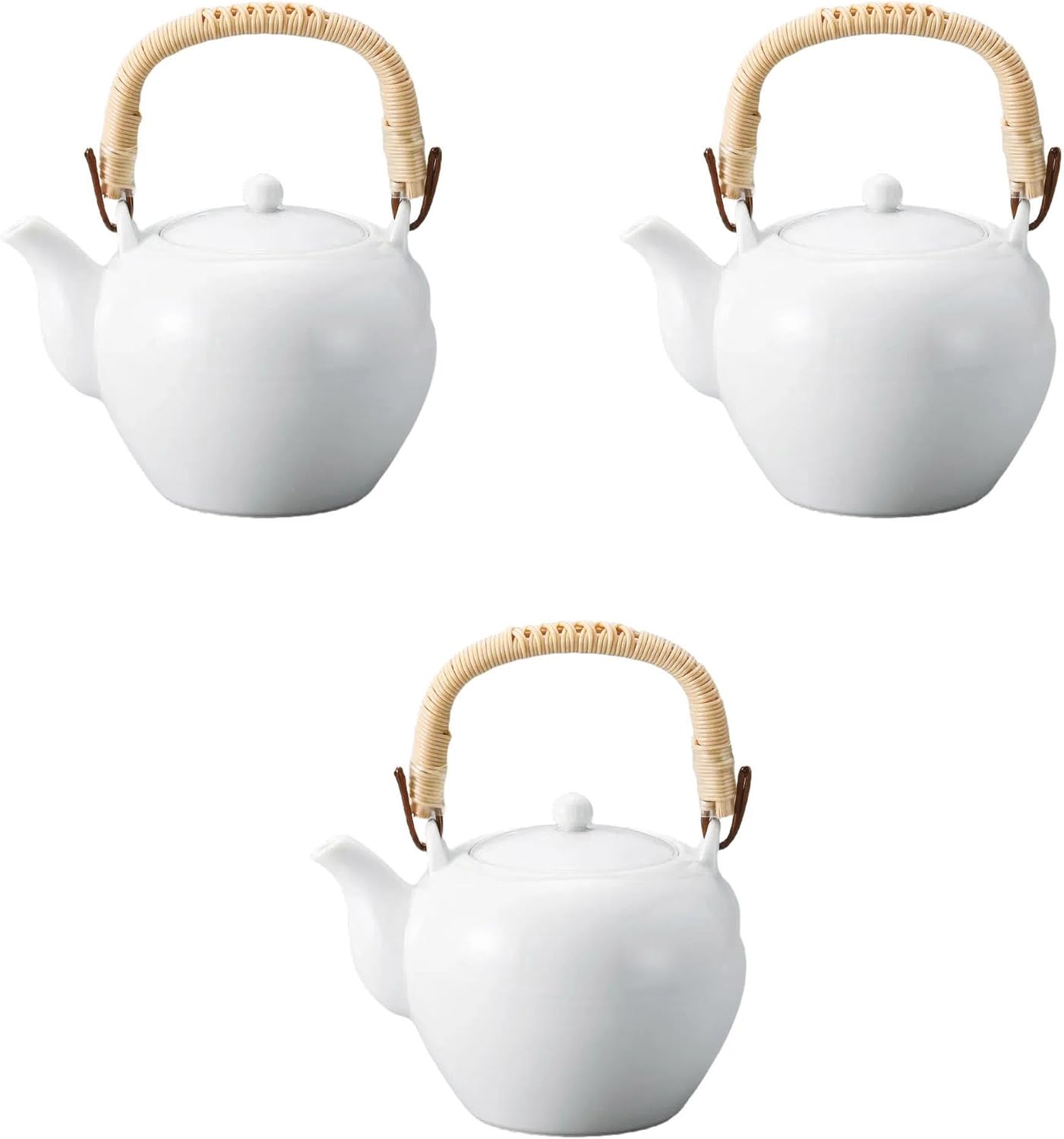 絶品 小代焼中平窯 藁灰釉後手急須 面取 追加サービスで高級湯呑み