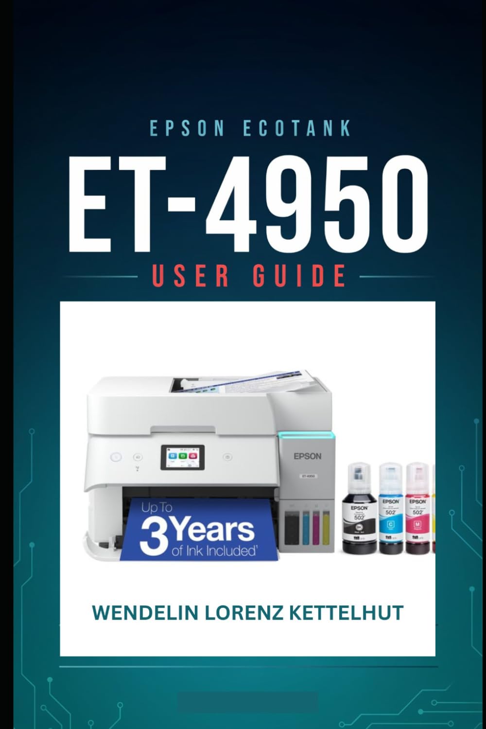 Epson EcoTank ET-4950 User Guide: A Simple Step-by-Step Setup, Wireless Printing, Scanning, and Troubleshooting Made Easy