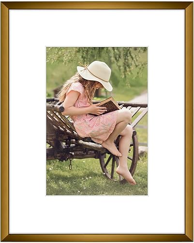 Miniatura 59 de Frametory, marco de fotos de aluminio de 16x20 - Marco negro de 16 x 20 con alfombrilla extraíble para foto de 11 x 14 - Marco de metal duradero