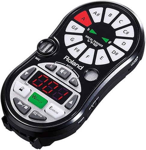 Roland VT-12 - Entrenador vocal, color negro
