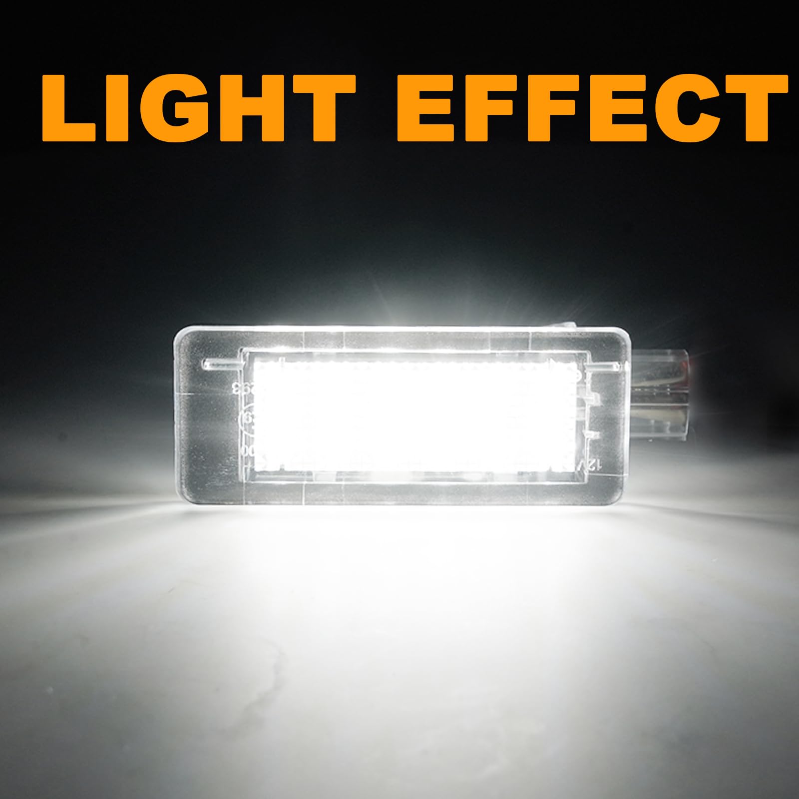 Luci Targa a LED per Renault Espace Scenic Laguna Fluence Captur Modus Dacia Duster Lodgy Logan MCV, Lampada Targa a LED