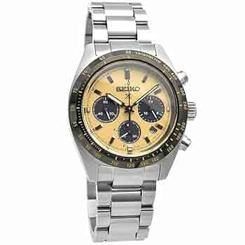 Amazon.co.jp: Seiko Speedtimer ソーラー クロノグラフ