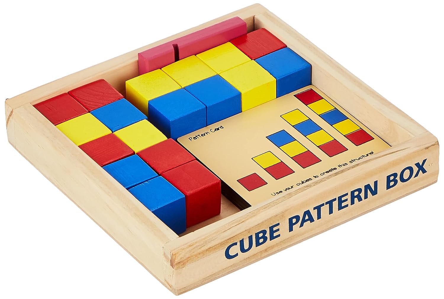 Wooden Cubes Pattern Box Cubes Puzzle Game for Learning & Educational Kids, Boys & Girls Return Gift for Birthday Parties (16 Cubes & 8 Cards) (B0CLM5F9M6) Amazon Price History, Amazon Price Tracker