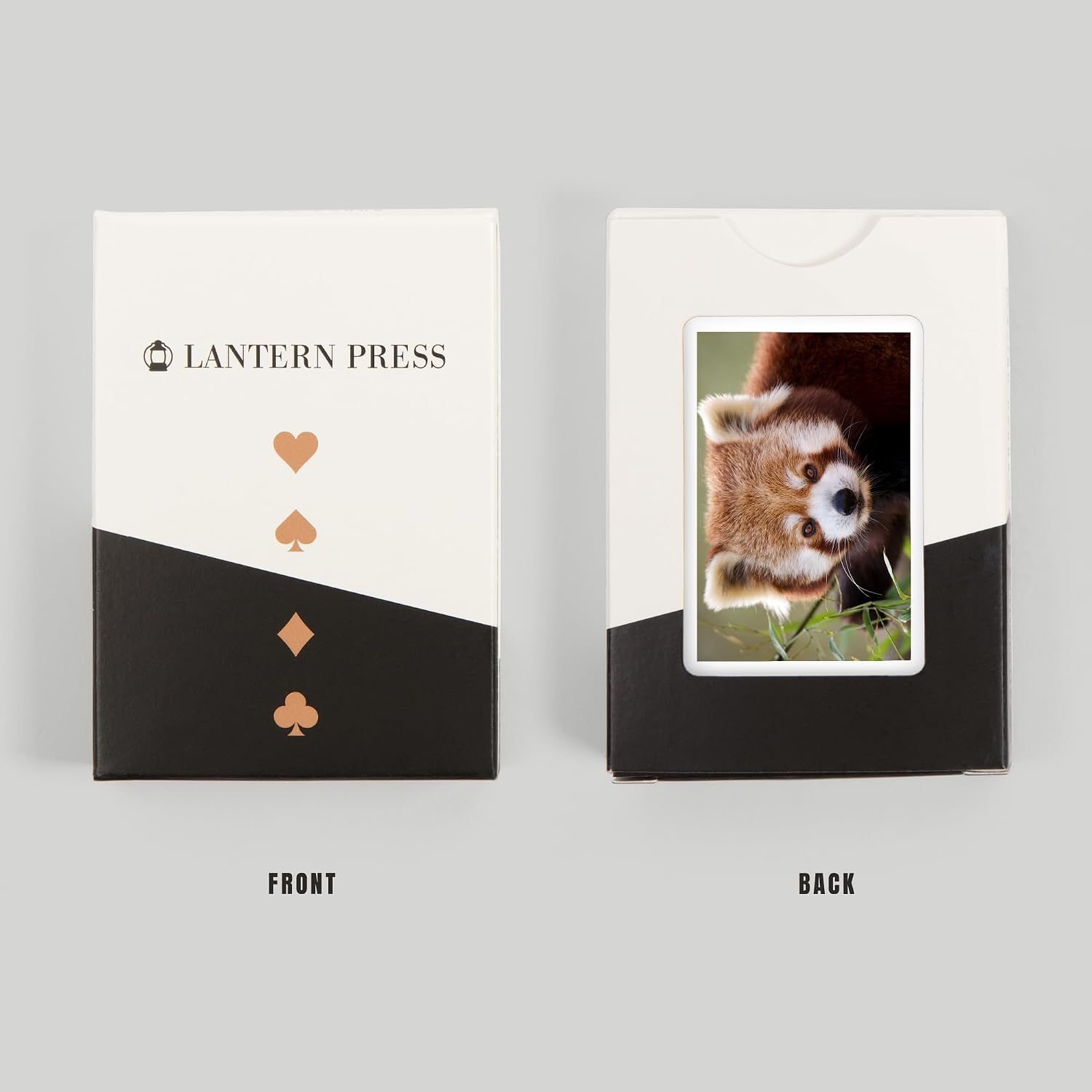 Lantern Press Red Panda, 52 Playing Cards for Adults, Poker Size Card Deck