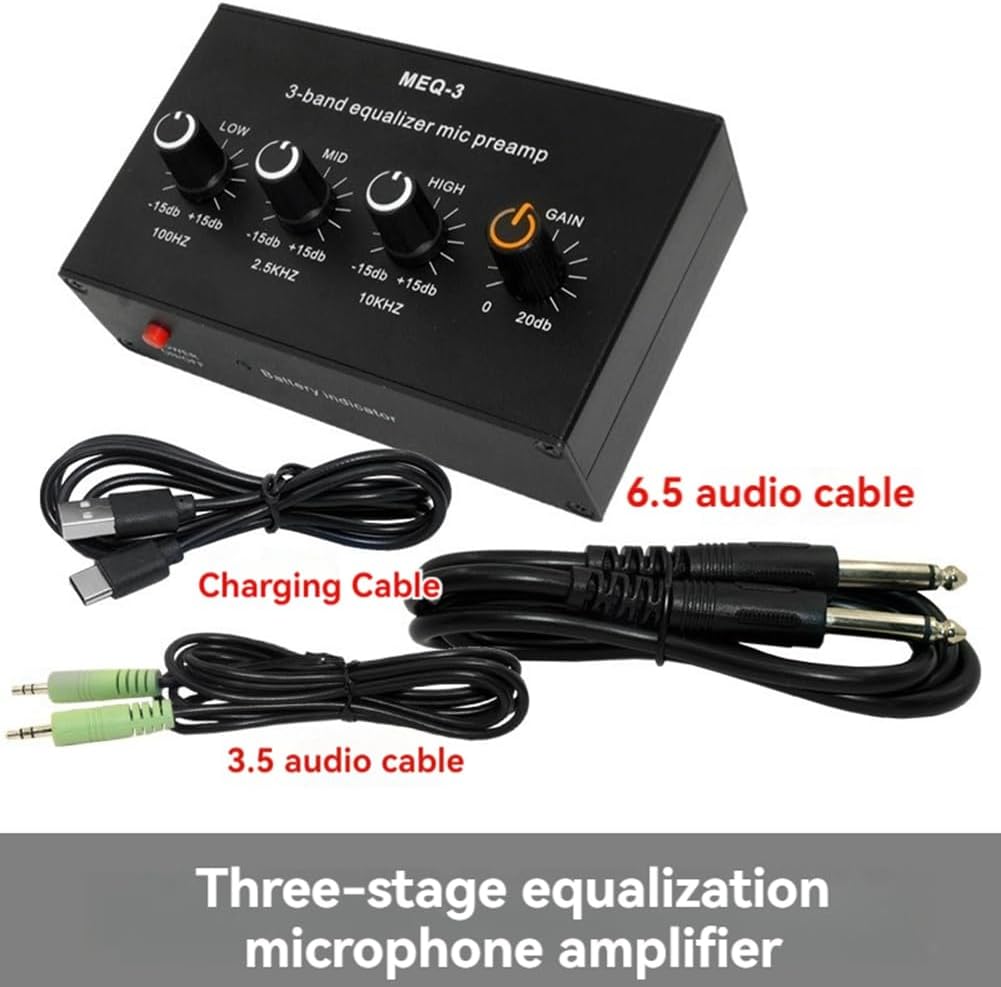 Live Sound Card Amplifier Speaker Dynamic Microphone Microphone Amplifier High School Adjustment Equalizer
