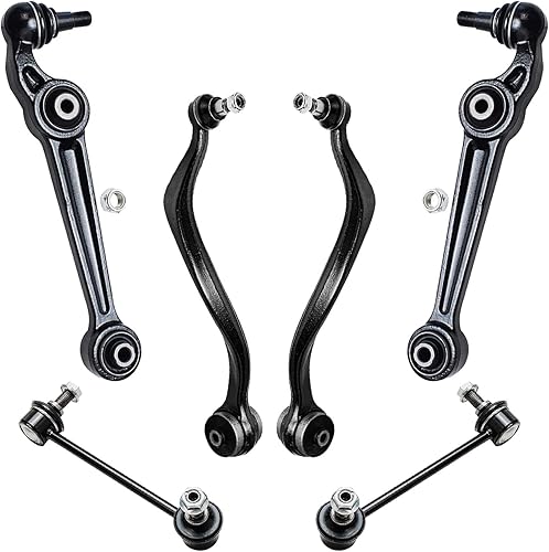 Miniatura 67 de Detroit Axle - Kit de suspensión delantera RWD para Chrysler 300 Dodge Charger Challenger Magnum 2 brazos de control superior con rótulas 2 rótulas