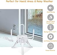 Vista 4 de tangkula Electric Shoe Rack Portable Shoe Rack de secado