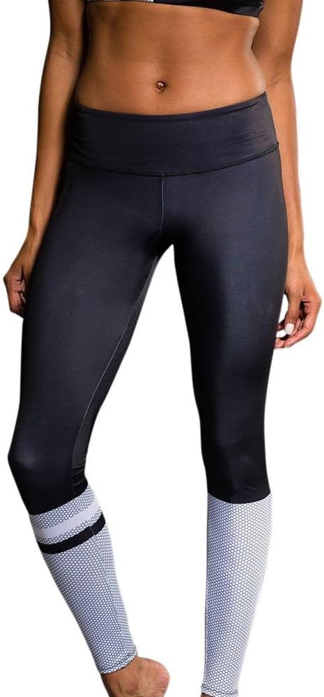 Onzie Yoga Graphic Leggings 229 HEX (Hex, Medium/Large)