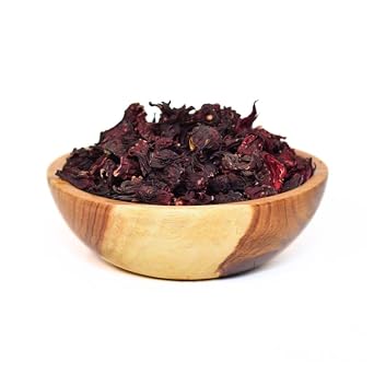 Natural Hibiscus Flower Tea Pure Dried Egyptian Herbal Egypt Hibiscus Tea 17.64 oz / 500 gm