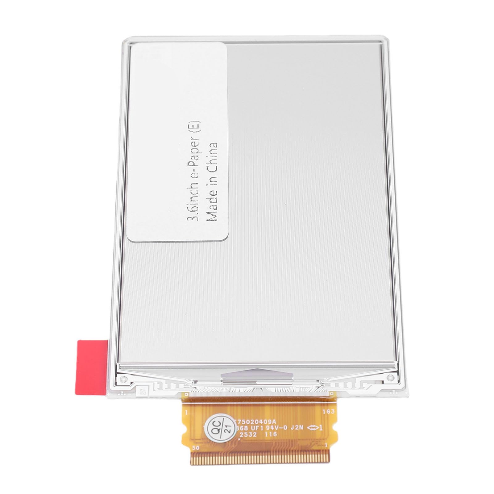 Jiawu Display in Carta Elettronica a Colori da 3,6 Pollici, Senza Scheda Driver, Schermo a Inchiostro Elettronico a Bassa Potenza, Interfaccia SPI 600x400 per