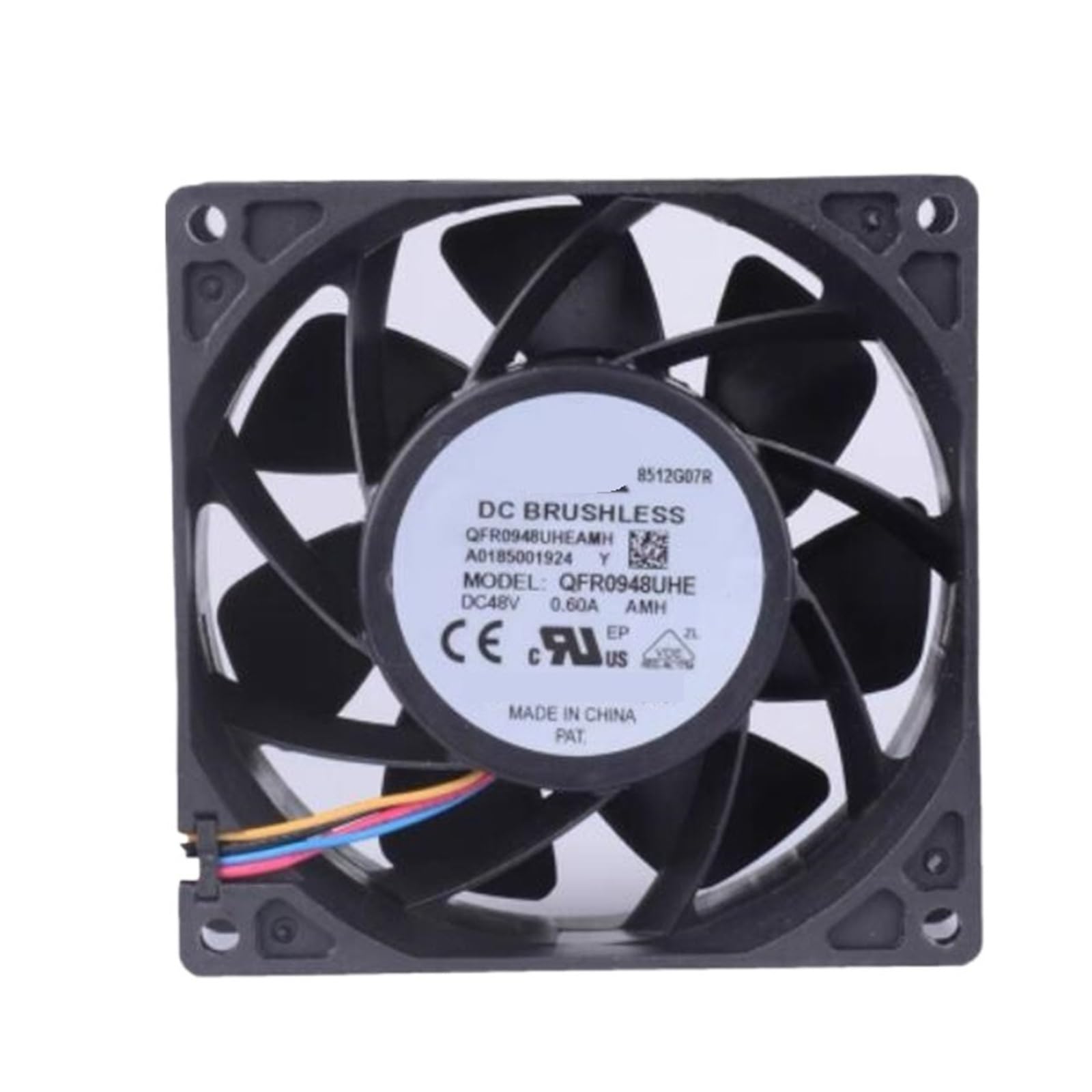 PEQYUACTE QFR0948UHE 9238 48V 0.60A 9038 9CM 4-Wire Fan