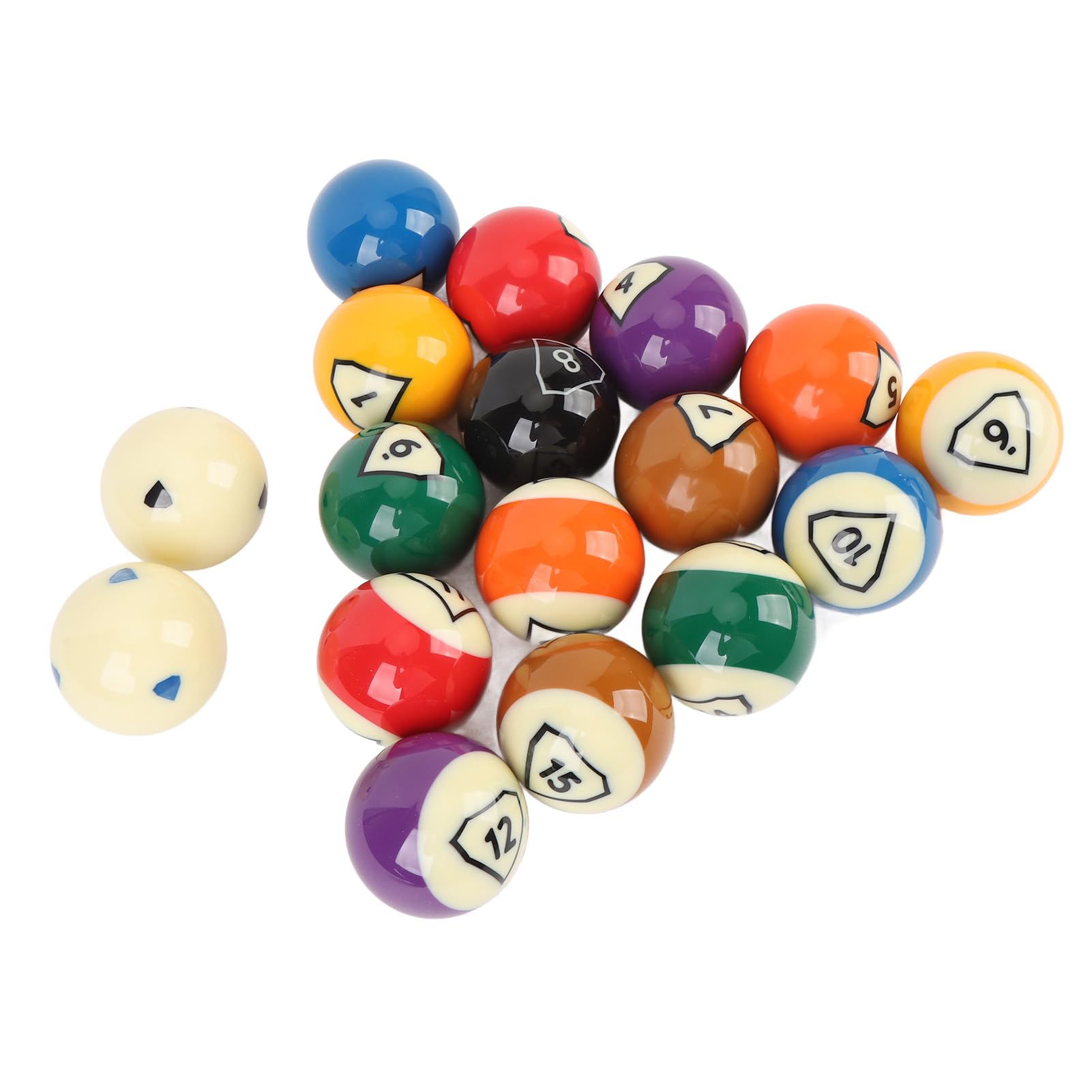 Changor Billardkugel-Set, 57,2 Mm, Kunstharz, Professionelle Qualität