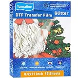 Yamation DTF Glitter Transfer Film: 8.5