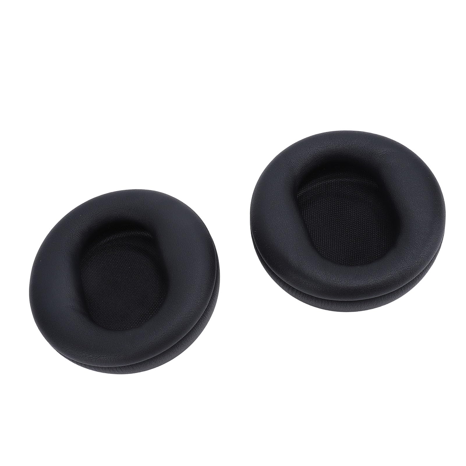 Almohadillas de Auriculares de Repuesto para los Headphones 1 y 2, Almohadillas Suaves de Cuero proteico con Espuma viscoelástica, Aislamiento acústico Mejorado y Ajuste (Negra)