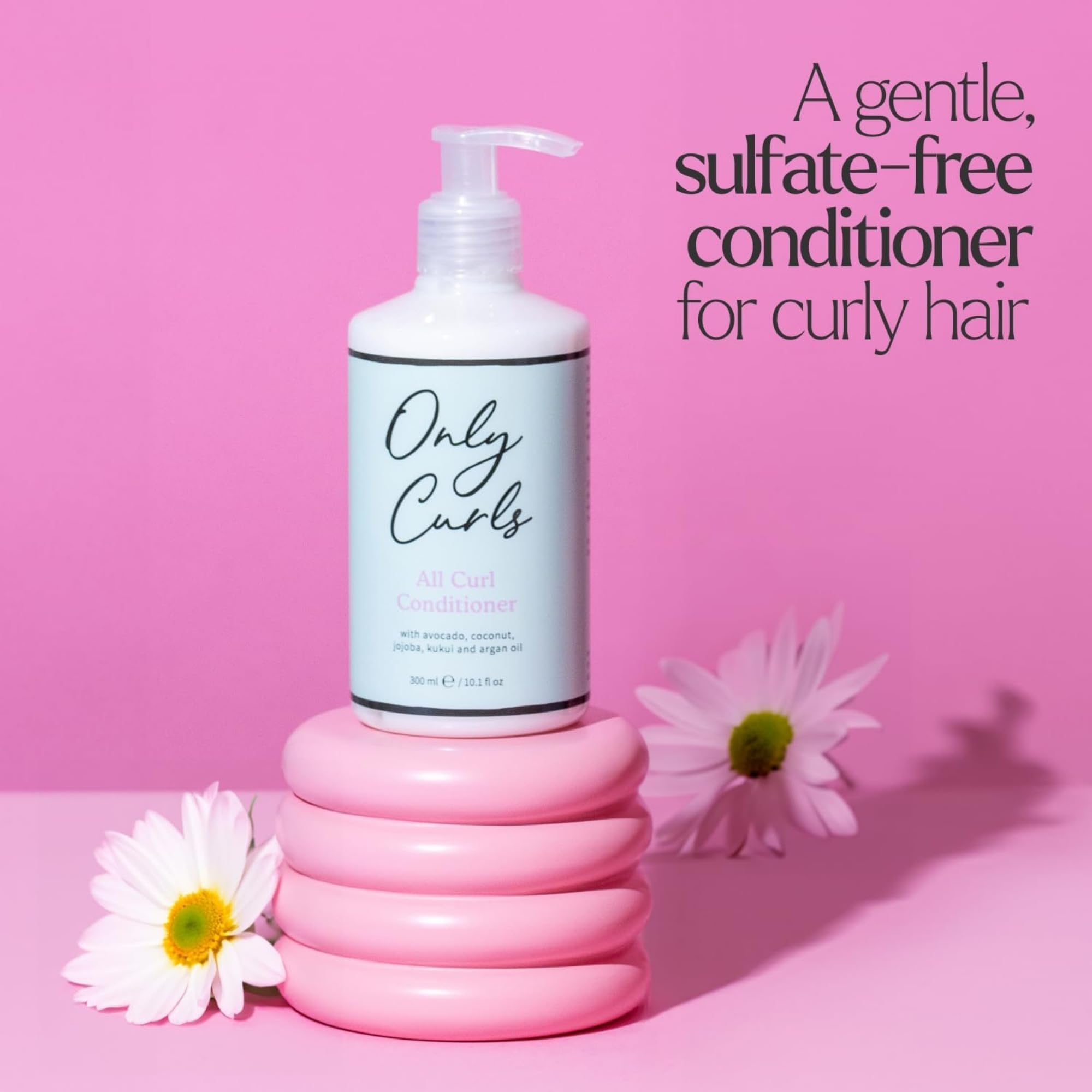 Only Curls All Curl Conditioner Duo, Curly Hair Care Conditioner, Silicone-Free, Gentle Formula, Hydrating - Image 2