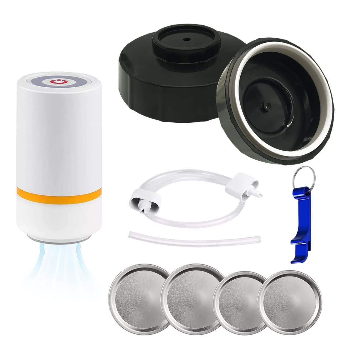 Sac emballage sous vide anti gaspillage avec pompe électrique pour bocal