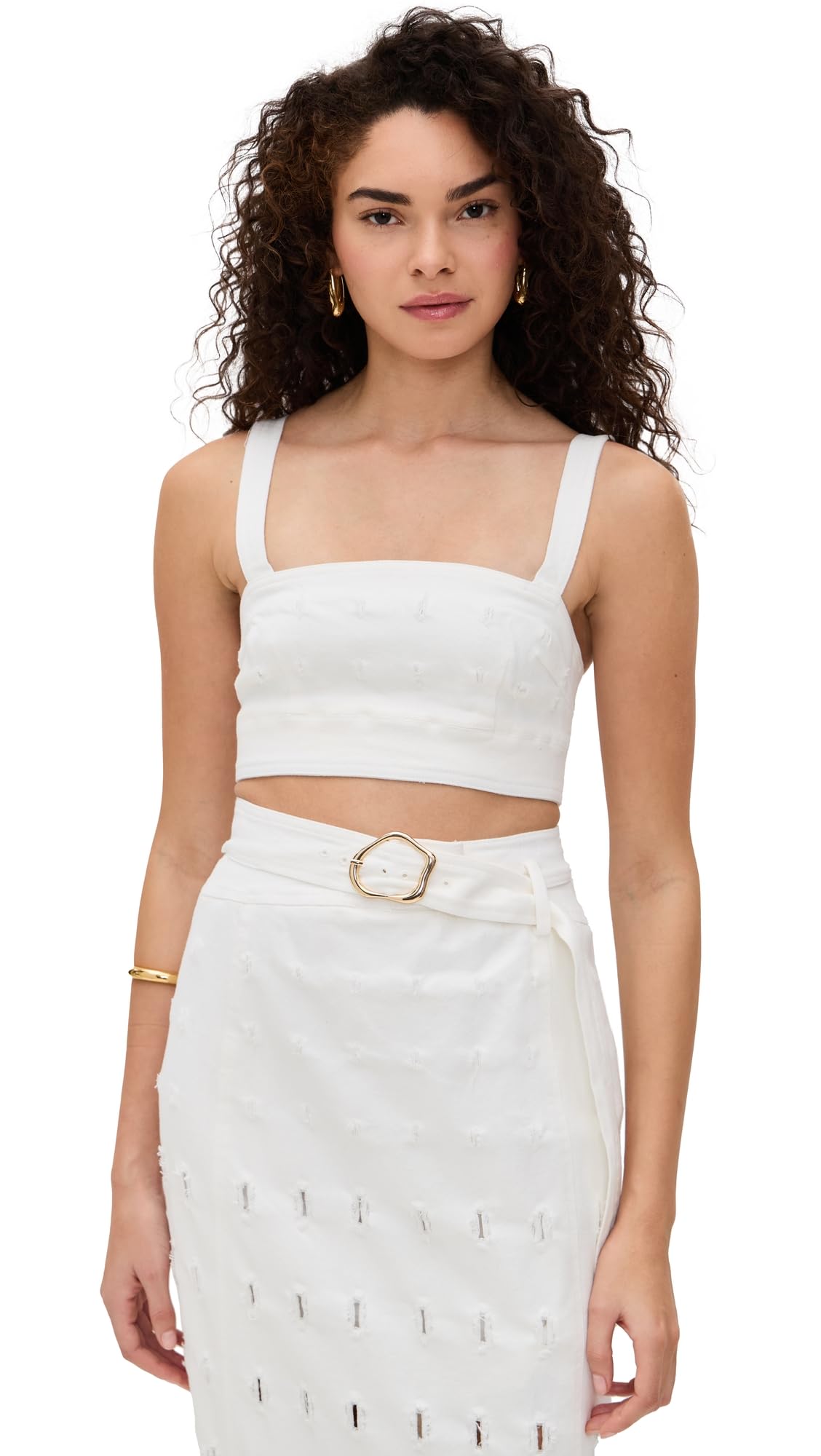 Women's Gabi Textured Twill Top