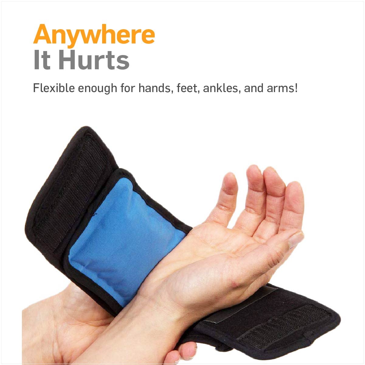 Buy NatraCure Cold Therapy Wrap (Regular) with 14" Strap Small