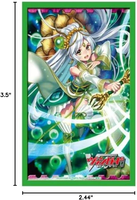 Cardfight!! Vanguard Card Supplies Japanese Size Card Sleeves Emerald Witch Lala by BushiRoad