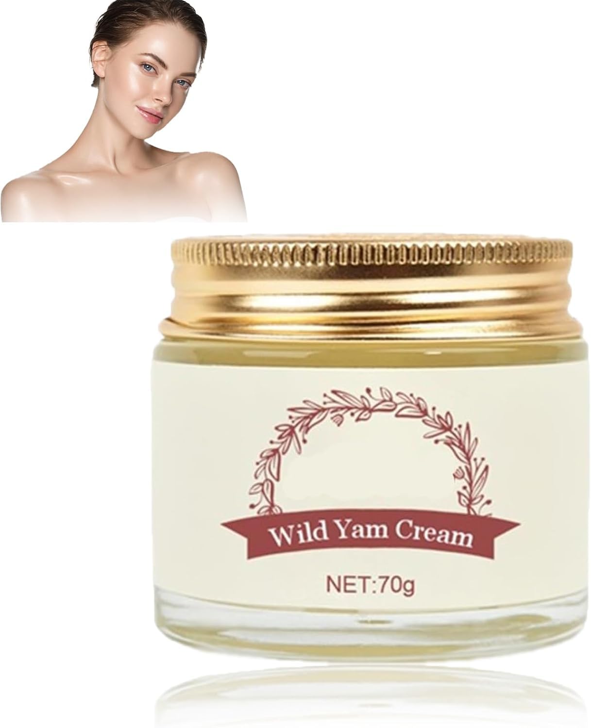 Wild Yam Cream Annas Wild Yam Cream Organic for Women to Promote Perimenopause and Menopause Supports All Skin Types 1 Piece