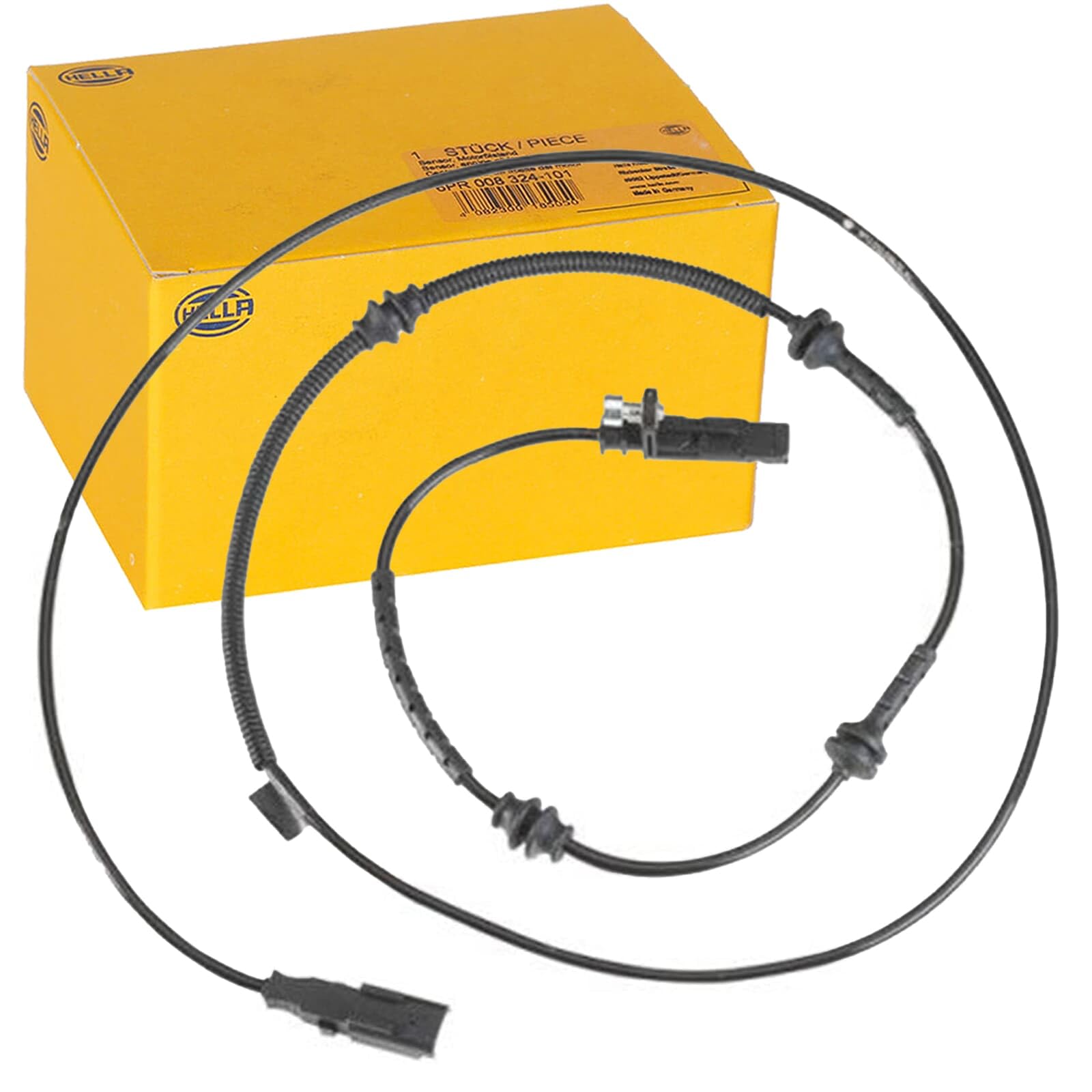 HELLA 6PU 010 039-791 Sensor, revoluciones de la rueda - 12V - 2polos - Cable: 1690mm