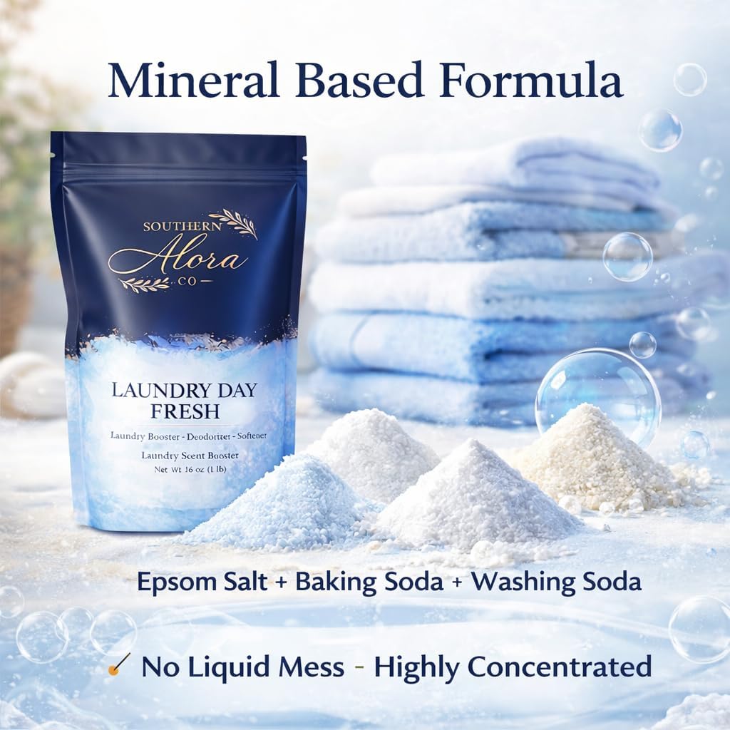 Southern Alora Laundry Scent Booster Powder, Laundry Day Fresh image 4
