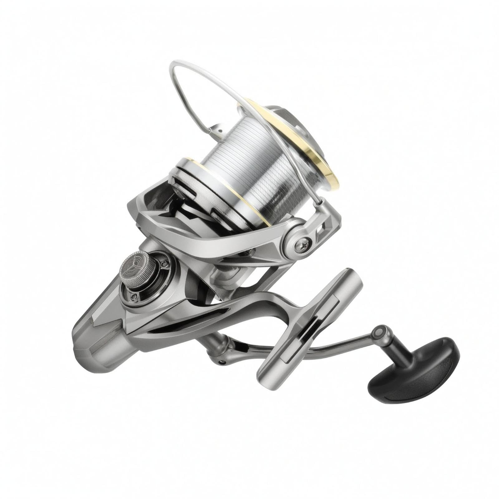 Saltwater Rotating Reel Seawater-Resistant Rotating Fishing Reel Gapless Design Outdoor Tackle for Distance Casting Long Cast 14000-image-4