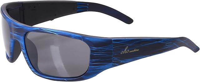 OhO Smart Glasses,Polarized Sunglasses with Bluetooth Speaker,Athletic/Outdoor UV Protection and Voice Control,Unisex(Grey Lens)