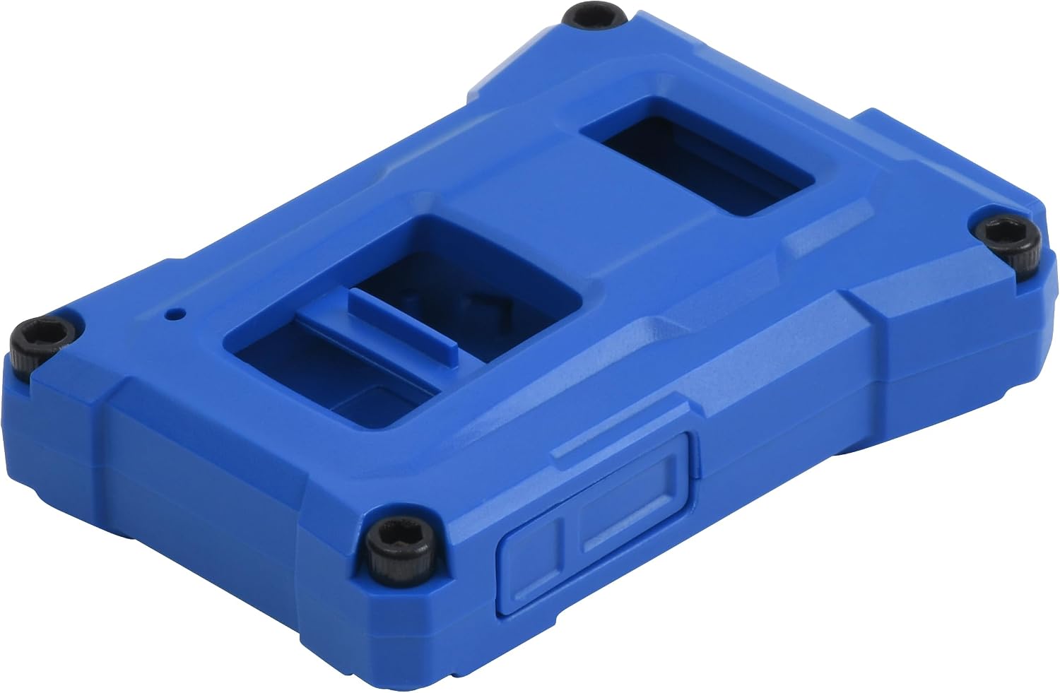 AJT DESIGN Replacement Key Fob Case Compatible with Toyota Tacoma, Tundra, 4Runner V1, Injection Fob V1.5 - Voodoo Blue