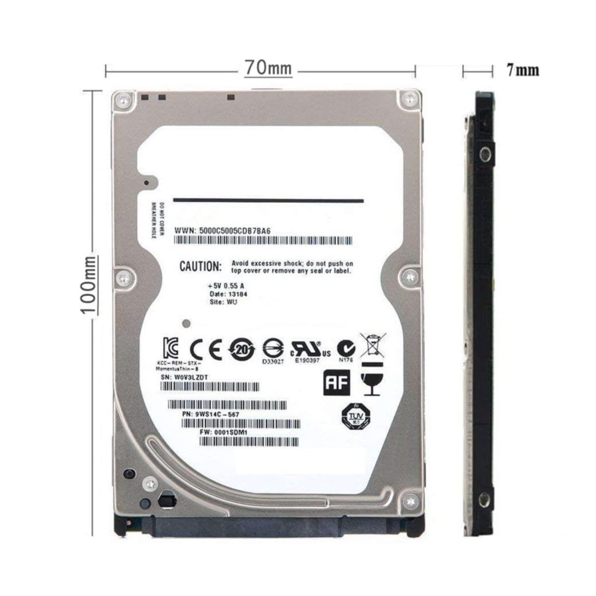 Amazon.in: Buy Mac-Axx™ 500GB Laptop HDD Compatible with Seagate
