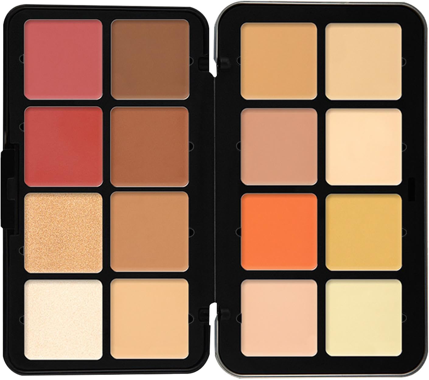 Concealer palet, 16-kleuren make-up palet, blush en contour palet, markeerstift make-up palet, kleur corrigerende concealer, professionele make-up set, gezichtsschoonheid make-up palet,