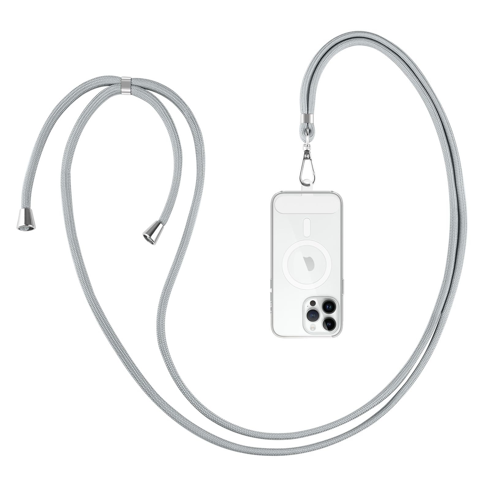 Phone Lanyard for Phone Case Adjustable Phone Strap Set for All Phone Case Universal Phone Neck Strap and Wrist Strap for Phone, Not Includes Phone Case-image-31