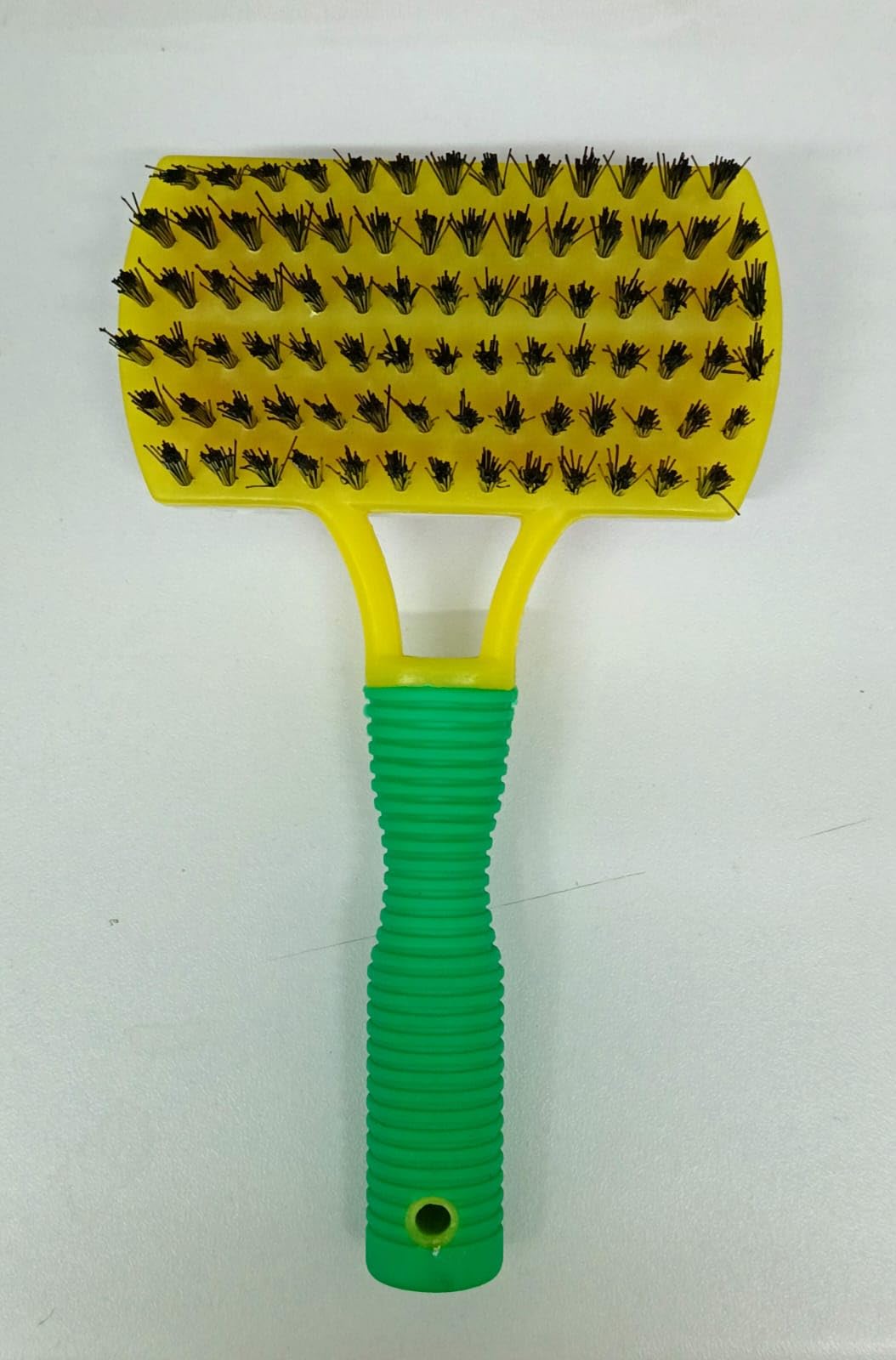 Dog Brush Cat Brush Pet Double Brush Grooming Comb, Pet Cleaning Cat Dog Slicker Pin Brushes with Gel handle - Image 4